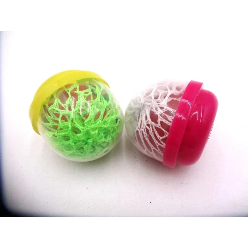 Psychedelic Ball Mesh Squeeze Ball Sensory Toys Anxiety Fidget Random Colors x 2